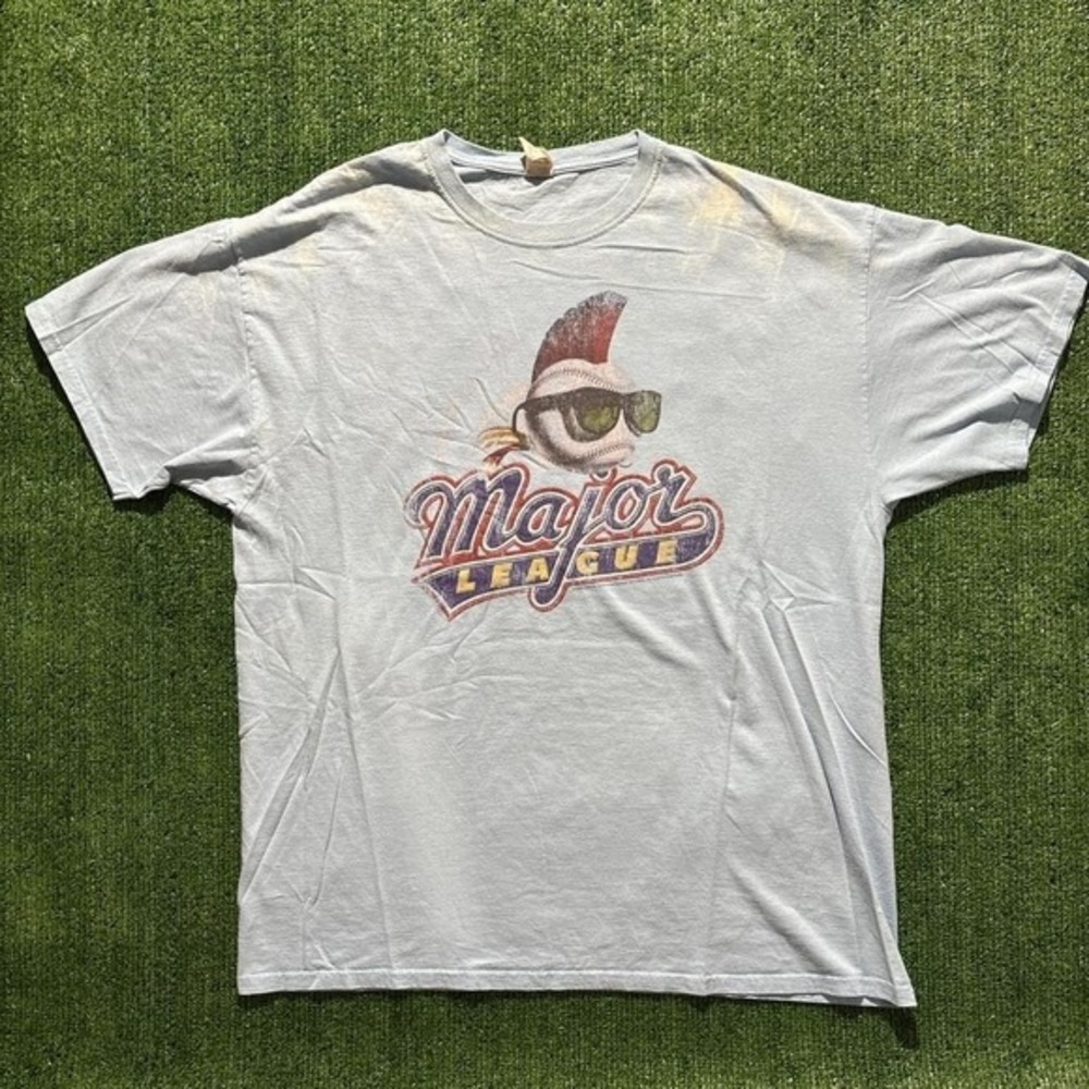 Major League Baseball graphic blue t-shirt Mens Size XL